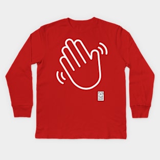 Stay Friendly (light) Kids Long Sleeve T-Shirt